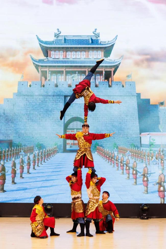 一眼千年丝路 一幕杂技倾城 大型杂技剧《丝路彩虹》走进亚洲色图!
